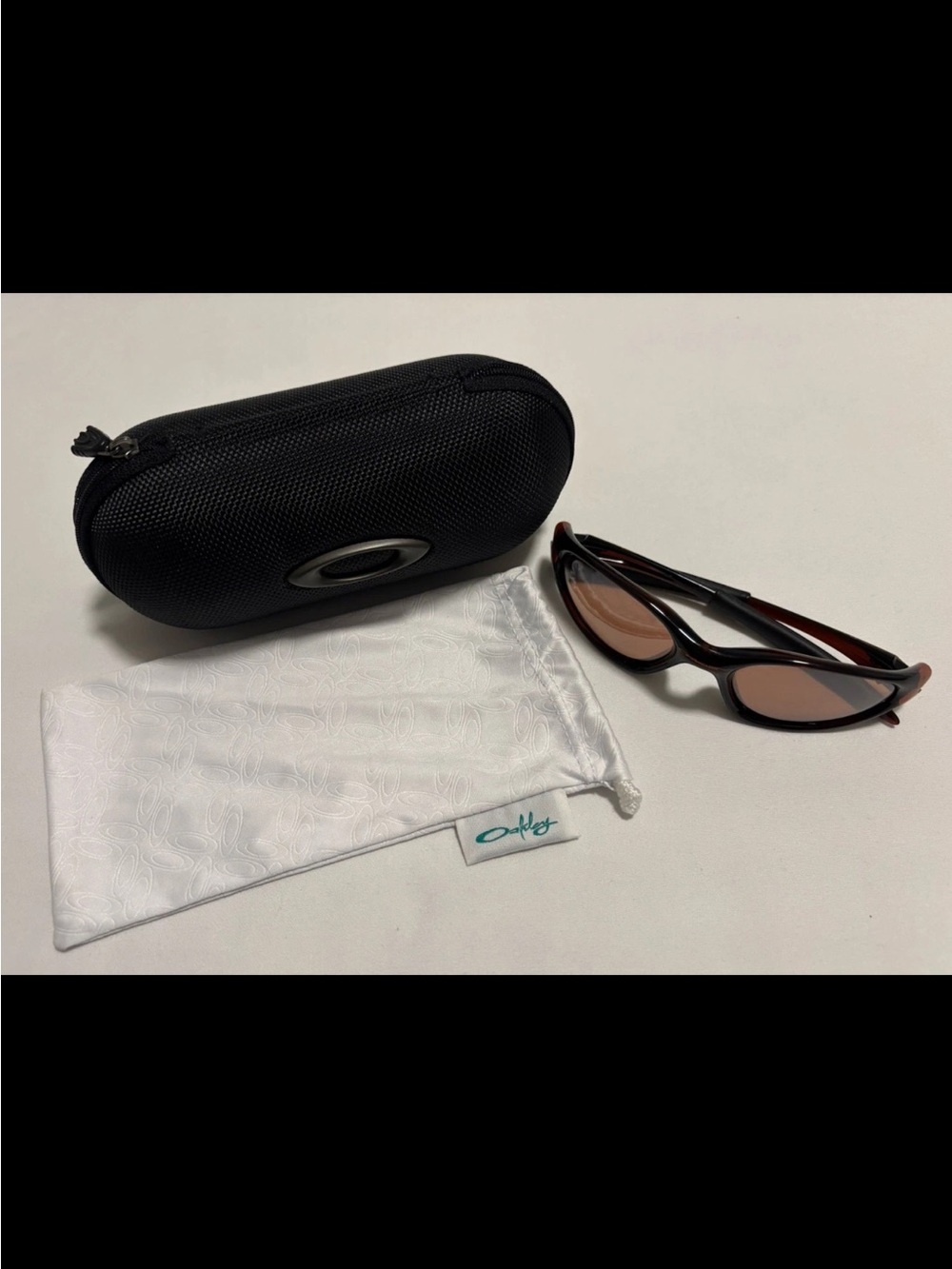Oakley Minute Tangerine Flower Sunglasses - VR28 Black Iridium
